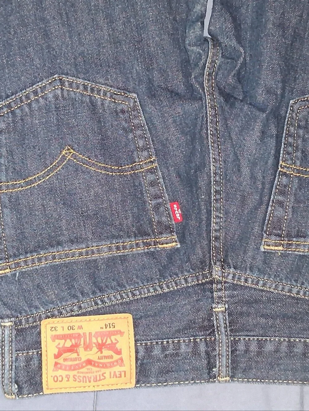 Levi's 514 Men's Slim Straight-Blue Jeans 30x32